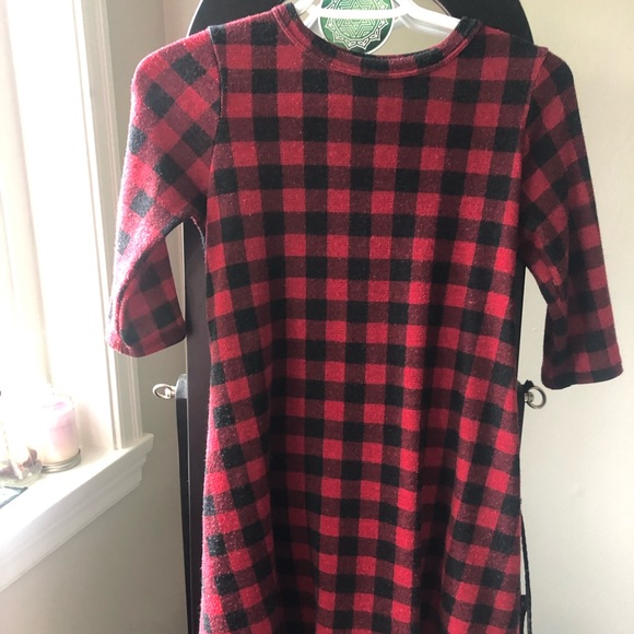 Plaid fall dress - Picture 2 of 2